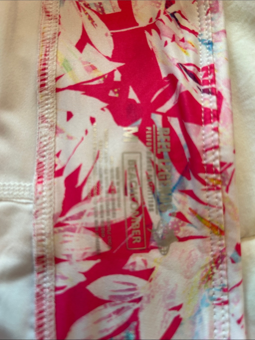 Reel Legends Pink Tropical Print Athletic Skirt - Picture 4 of 7